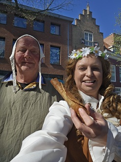 Middeleeuwse koeken © www.middeleeuws-entertainment.nl