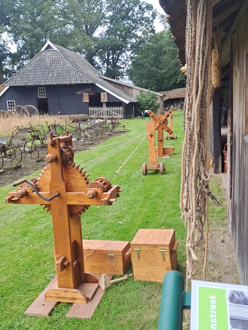 Middeleeuwse Touwbaan voor evenementen © www.middeleeuws-entertainment.nl
