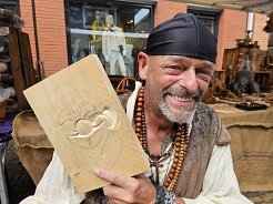 Middeleeuwse Houtbewerker